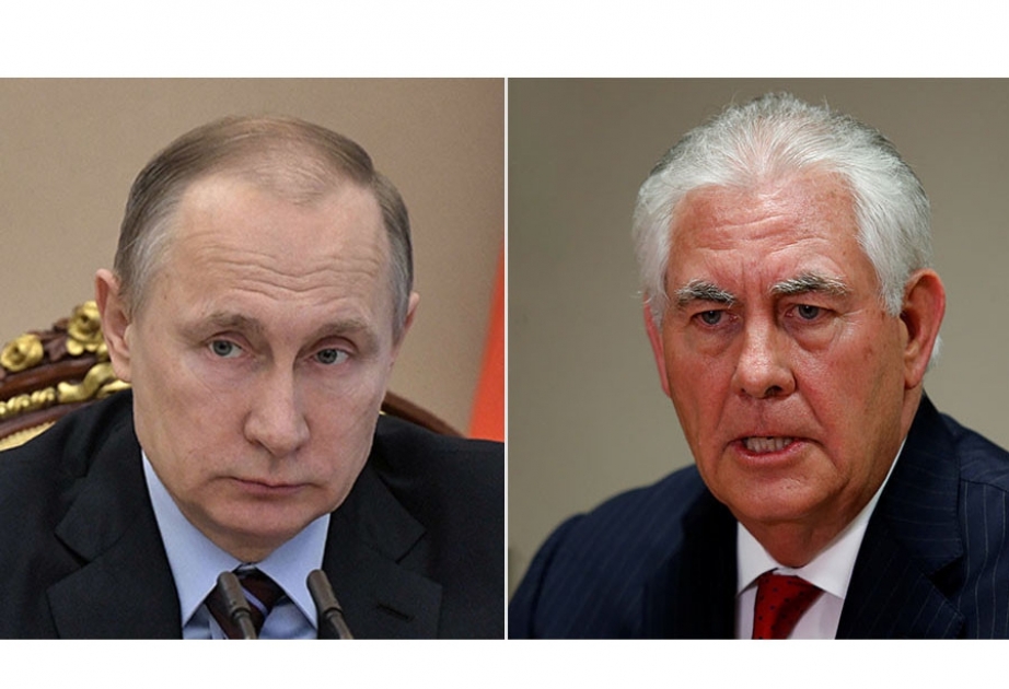 Rencontre Poutine-Tillerson au Kremlin