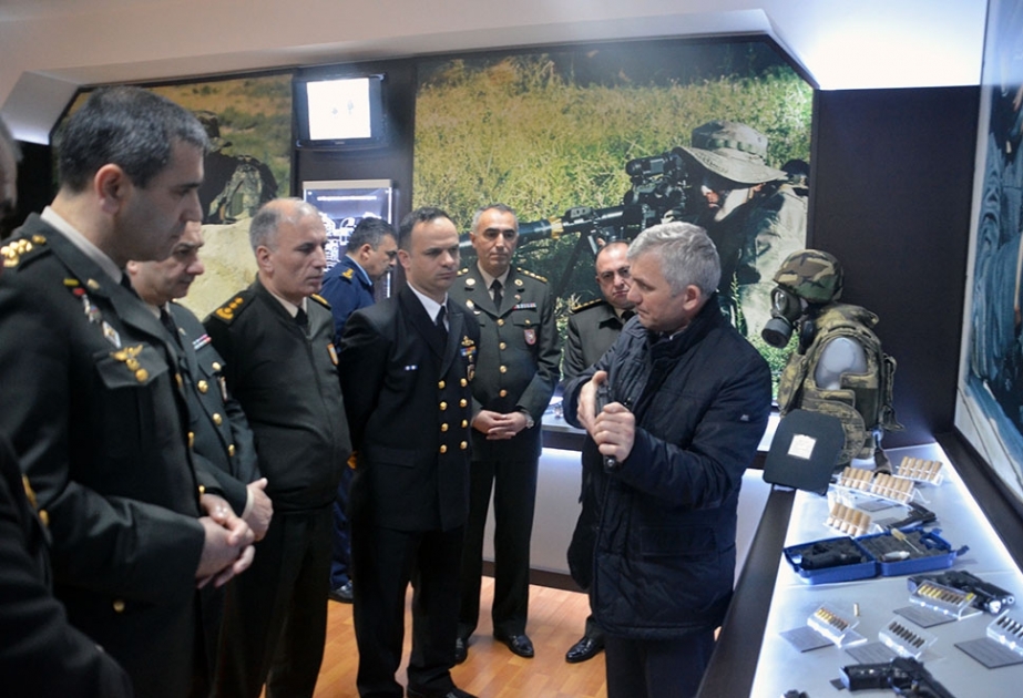 Hərbi Akademiyanın dinləyiciləri üçün “Azərbaycanın hərbi sənaye potensialı” mövzusunda praktiki məşğələ keçirilib