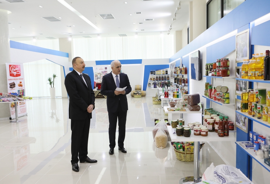 Le président Ilham Aliyev visite le Centre de développement régional d’Aran à Yevlakh VIDEO