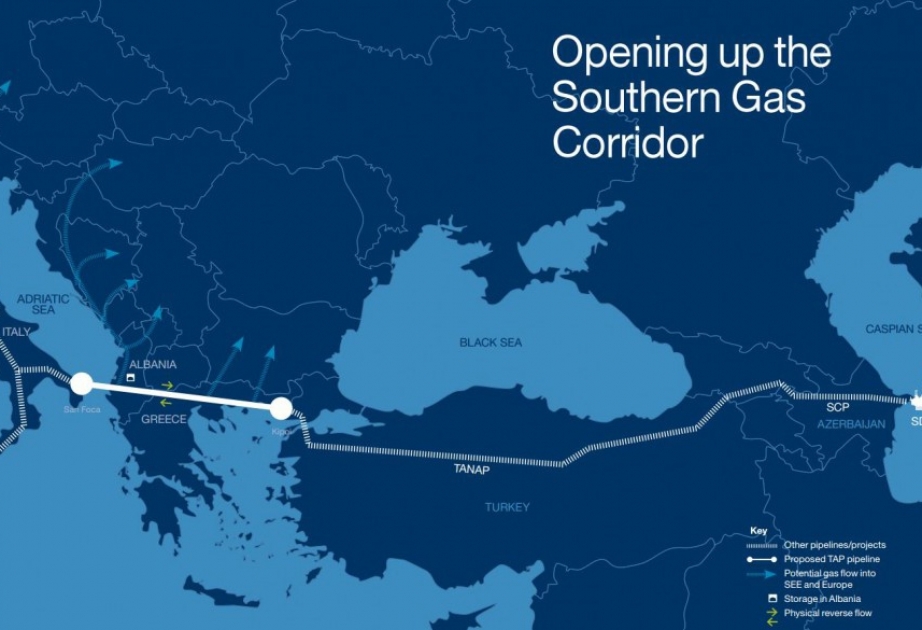 Construction of TAP compressor stations began in Greece and Albania