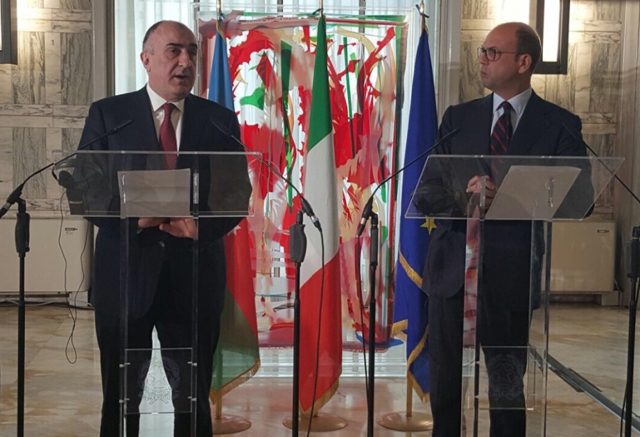 Italian FM describes relations with Azerbaijan as strategic