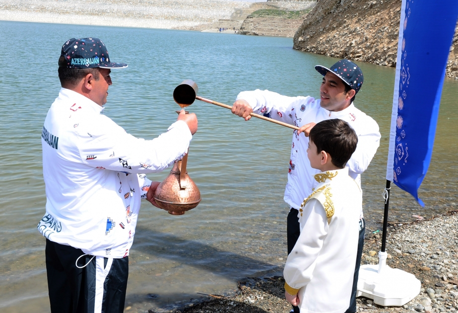 "Baku-2017": Teilnehmer der Wasserreise in Schamkir