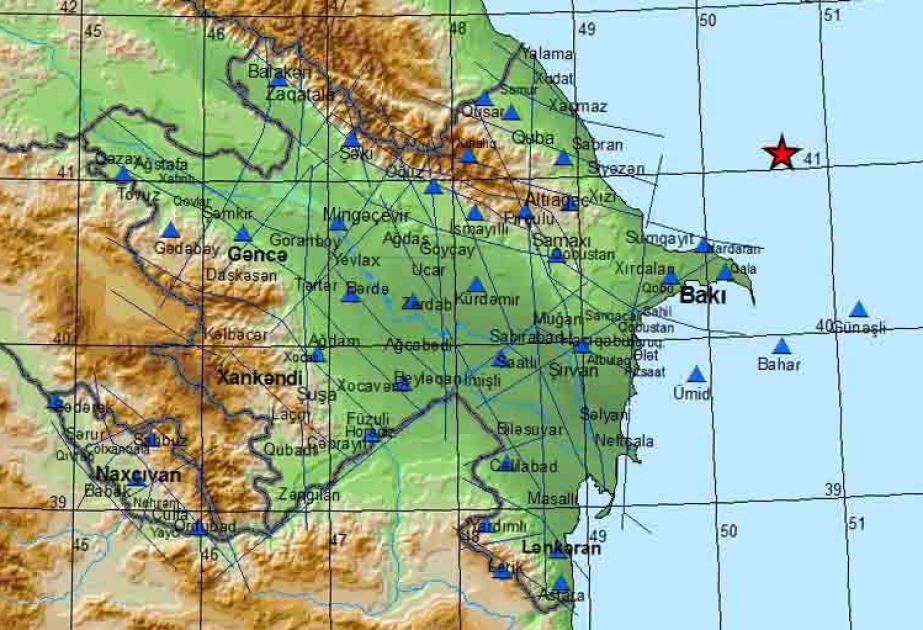 Erdbeben der Stärke 3,3 im Kaspischen Meer