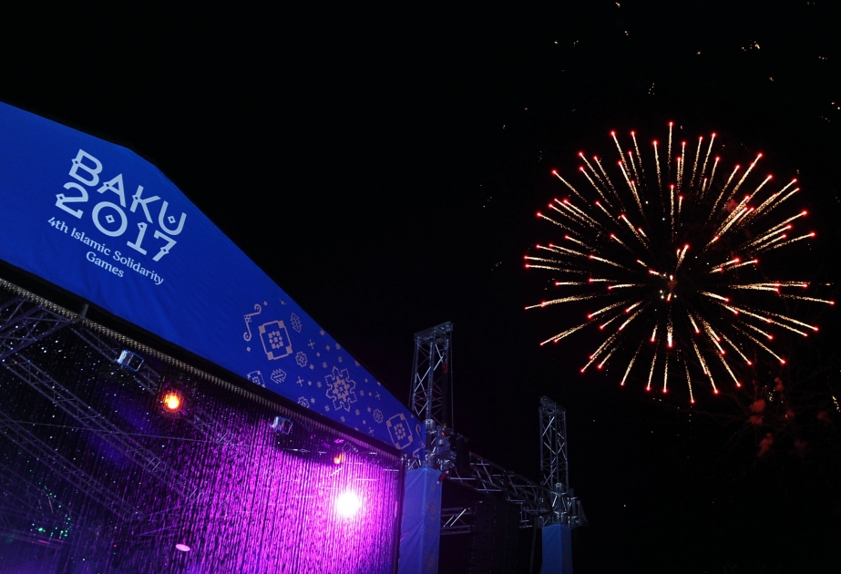 Bakou 2017 : un festival grandiose de l’eau marque la soirée à Chemkir