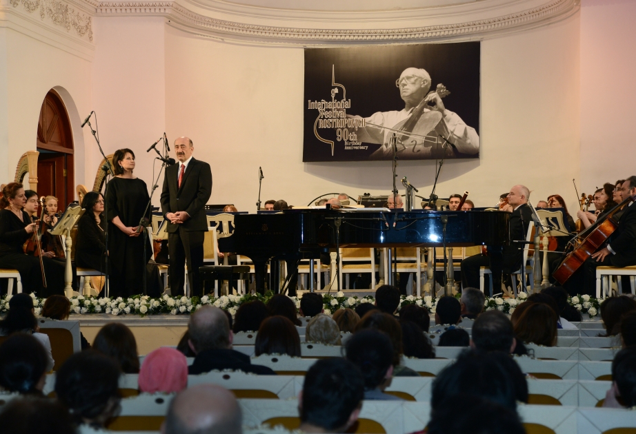 Baku hosts solemn opening of 9th International Mstislav Rostropovich Festival