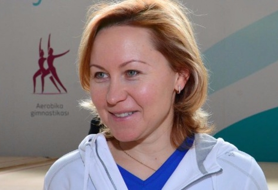 Larisa Qryadunova: Bakıda gimnastikanın inkişafı üçün mükəmməl şərait yaradılıb