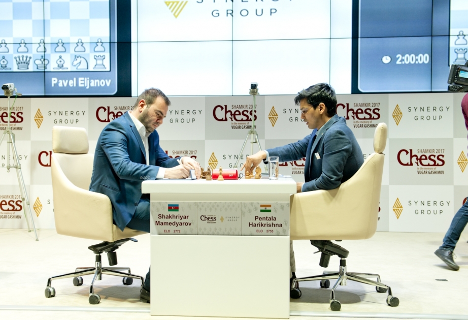 Şəhriyar Məmmədyarov “Shamkir Chess-2017”də liderliyi beşinci turda da davam etdirib