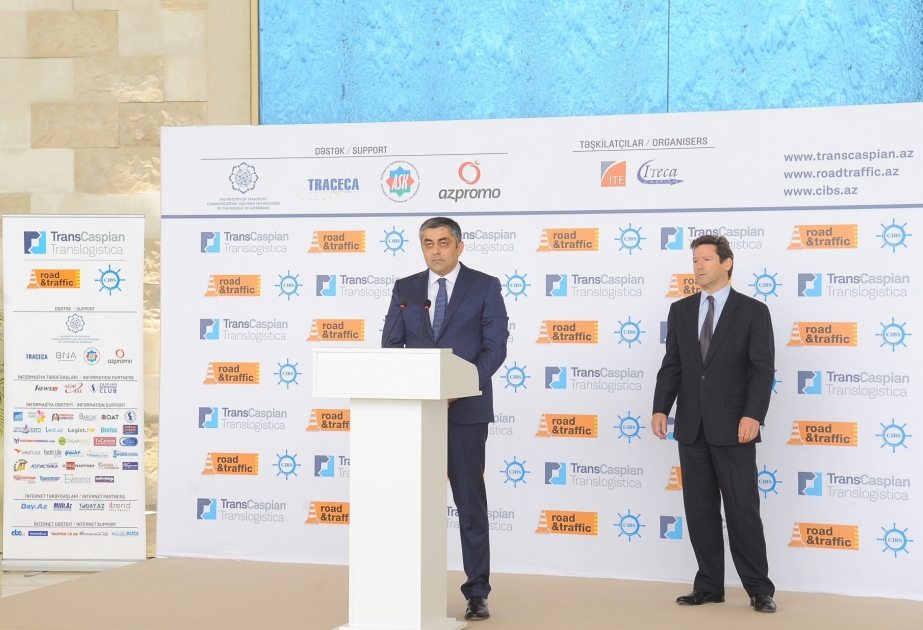 Internationale Fachmesse für Transport, Transit und Logistik “TransCaspian 2017“ ihre Arbeit begonnen