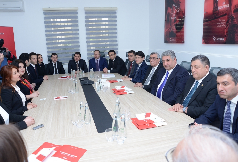 AMADA-nın yeni binasının açılış mərasimi olub