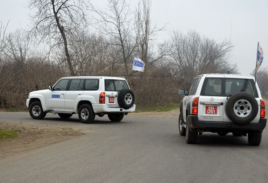 OSCE monitoring on line of contact between Azerbaijani and Armenian troops ends without incident
