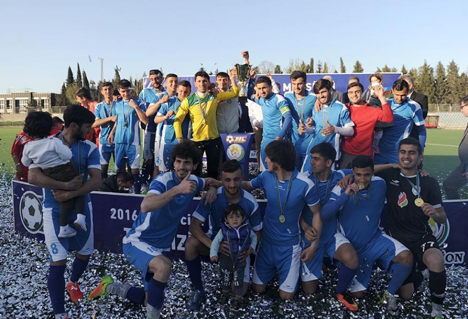 “Turan Tovuz”a çempionluq kuboku təqdim olunub