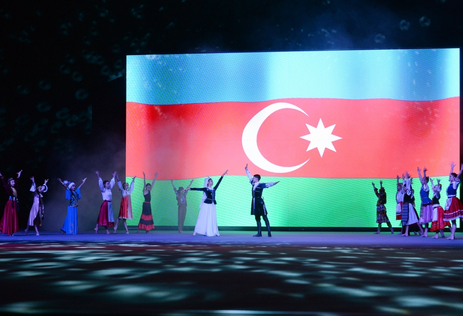 Bakıda bədii gimnastika üzrə dünya kuboku yarışlarının təntənəli açılış mərasimi olub VİDEO