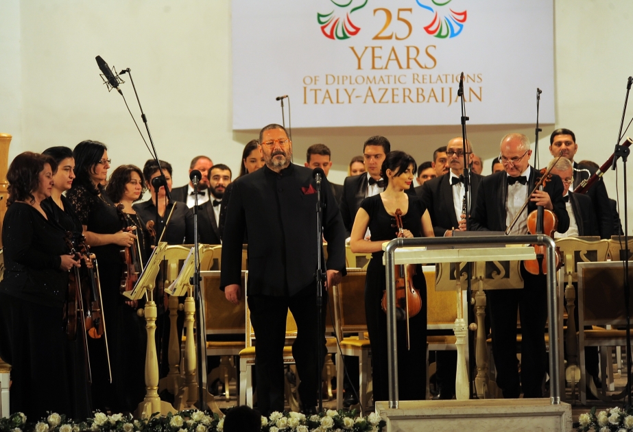 Concert marking 25th anniversary of establishment of Azerbaijani-Italian diplomatic relations held in Baku