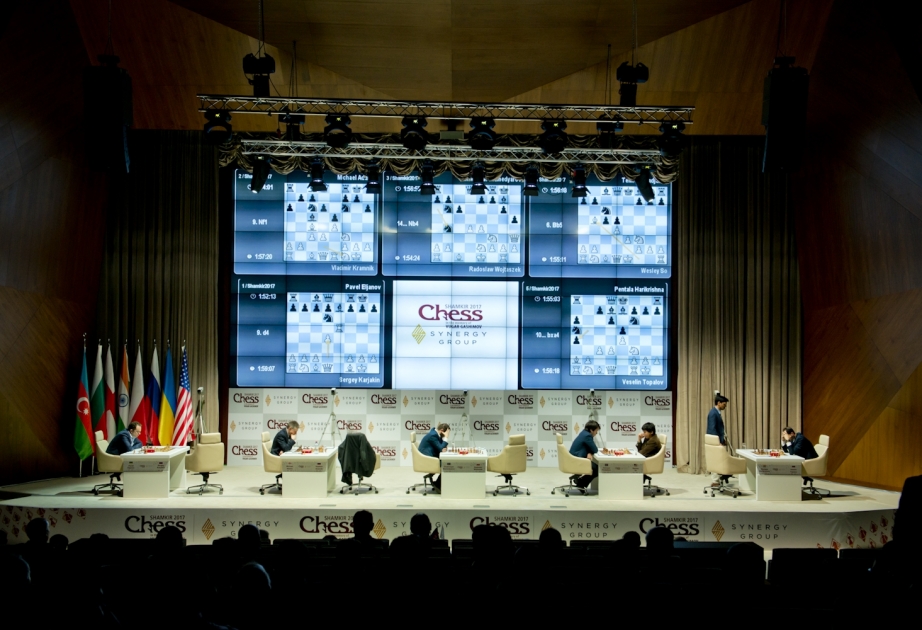 “Shamkir Chess-2017”də səkkizinci tura yekun vurulub