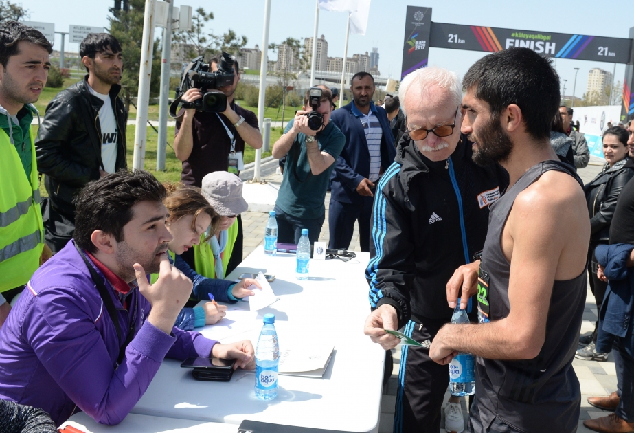 Turkish Uzeyir Soylemez becomes second of Baku Marathon 2017 among men