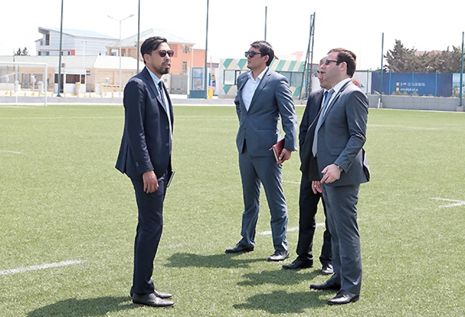 Qırğız Respublikasının Futbol Federasiyasının prezidenti AFFA-nın baş katibi ilə görüşüb
