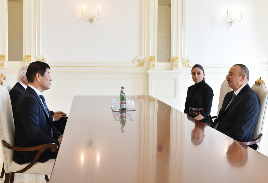 President Ilham Aliyev received President and Secretary General of International Gymnastics Federation VIDEO