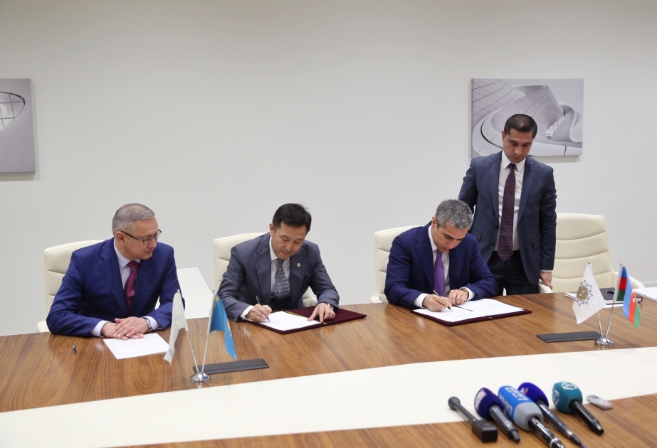 Signature d’un mémorandum entre la Fondation Heydar Aliyev et le Fonds du premier président du Kazakhstan