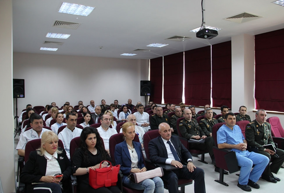 Silahlı Qüvvələrin Baş Klinik Hospitalında elmi-praktik konfrans təşkil edilib