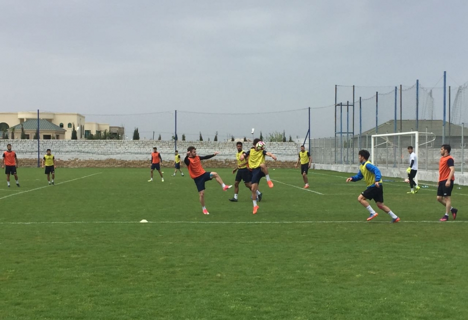“Bakı-2017”: U-23 yığmamızın mətbuat nümayəndələri üçün açıq məşqi olub