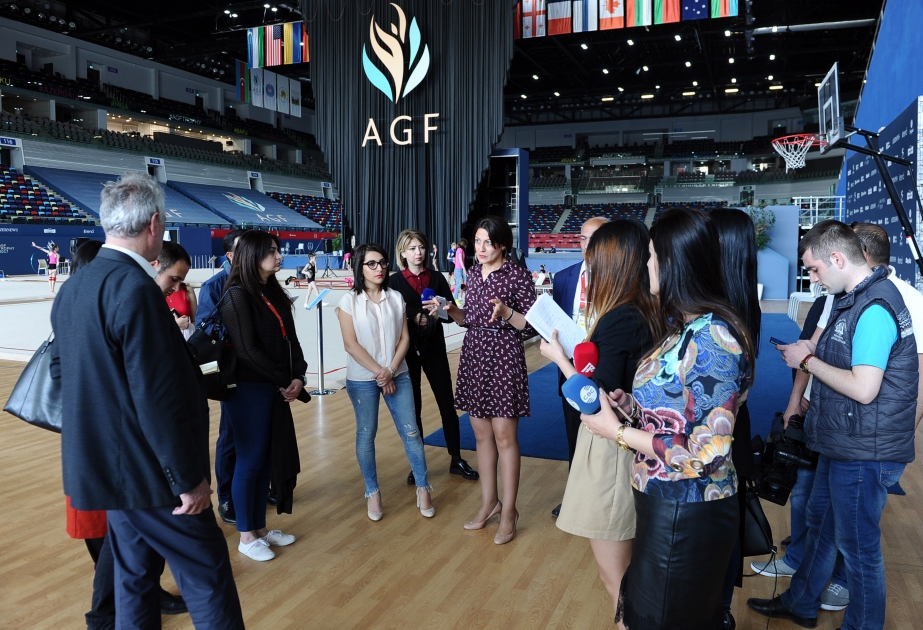 Milli Gimnastika Arenasına mediatur təşkil olunub