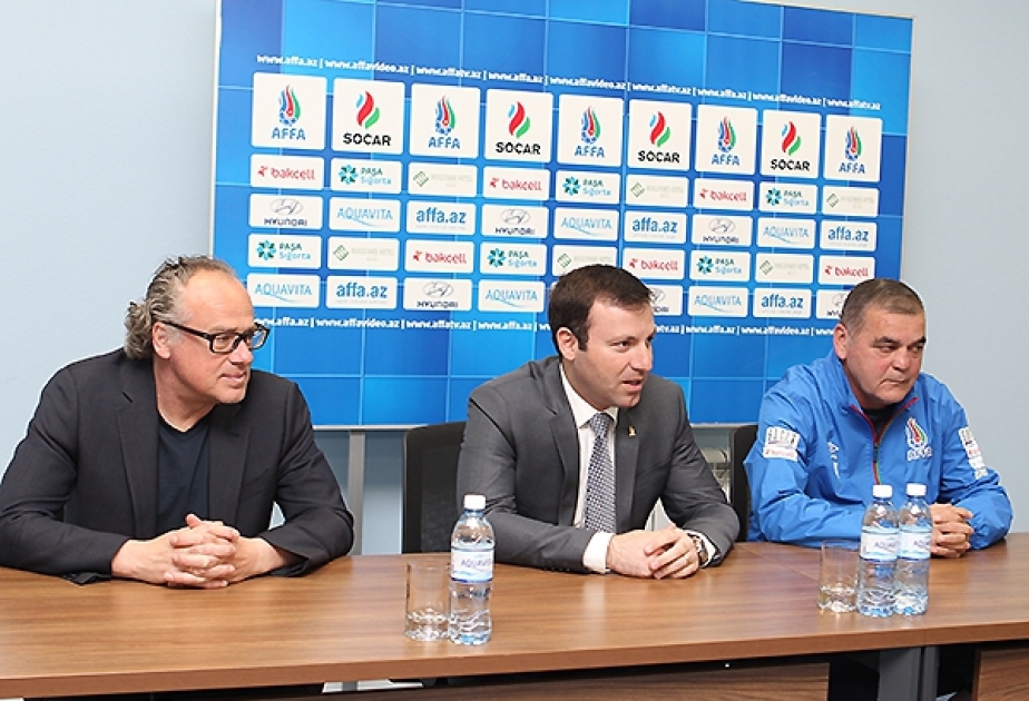 AFFA-nın baş katibi “Bakı-2017”də mübarizə aparacaq U-23 yığmamızın üzvləri ilə görüşüb