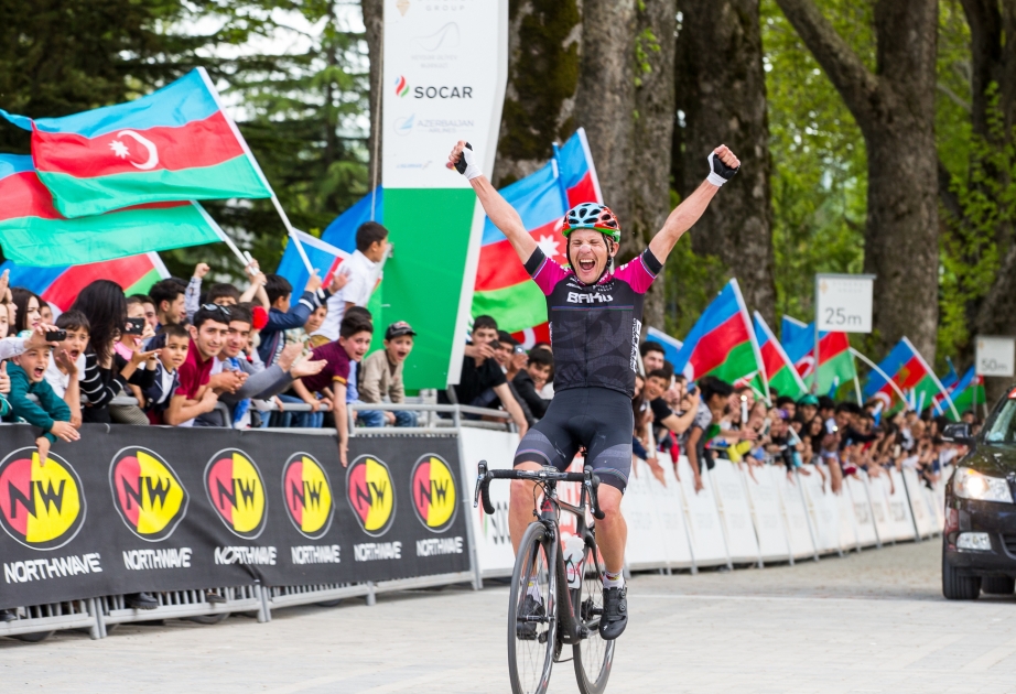 Synergy Baku Cycling Project rider solos to stage victory on stage 2 of Tour d'Azerbaidjan