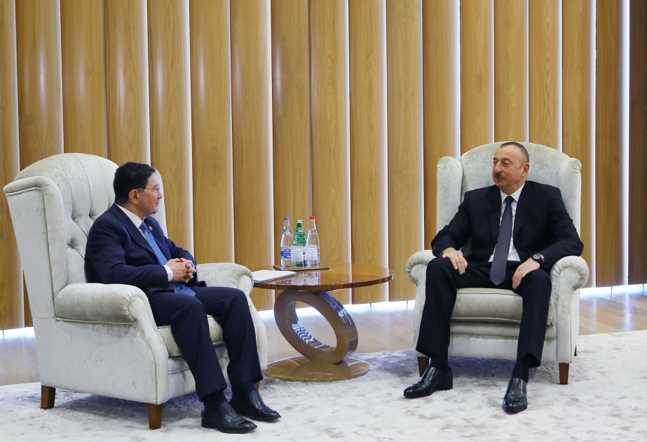 President Ilham Aliyev met with Secretary General of World Tourism Organization VIDEO