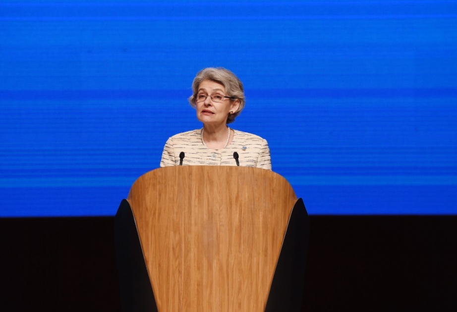 İrina Bokova: Azərbaycanın mədəniyyətlərarası dialoqun inkişafı ilə bağlı gördüyü işlər dünya üçün örnəkdir