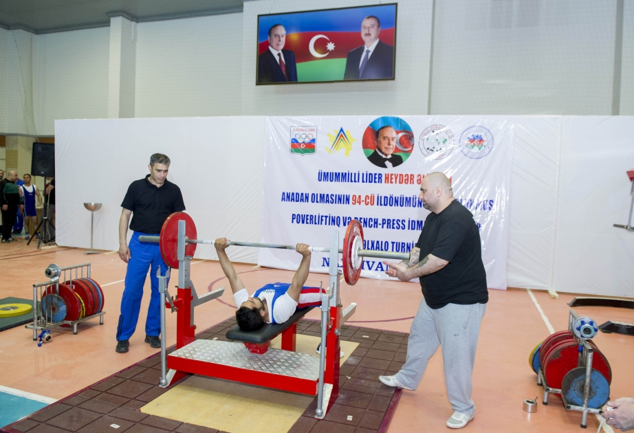 International powerlifting and bench press tournament opens in Nakhchivan