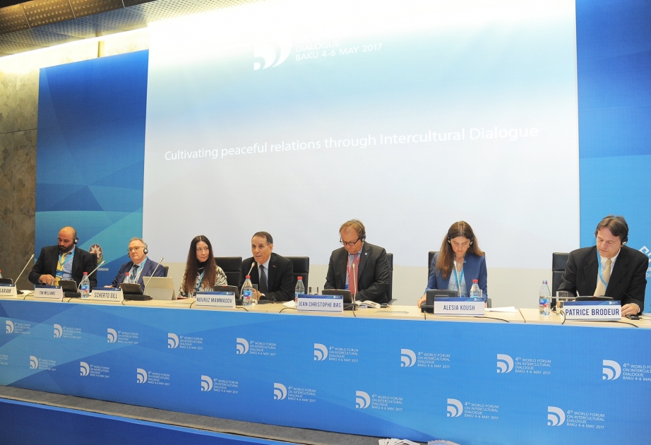“Cultivating peaceful relations through Intercultural Dialogue” session held as part of Baku 4th World Forum on Intercultural Dialogue