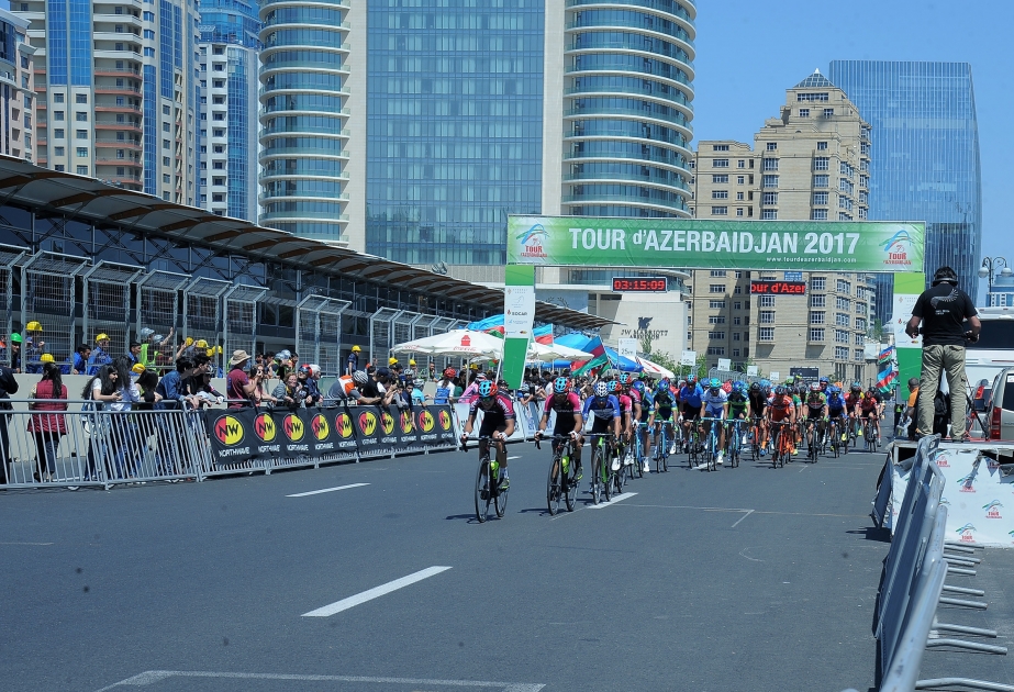 环阿塞拜疆自行车赛圆满落幕