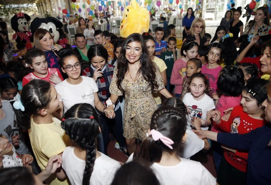Leyla Aliyeva attends entertainment program for children with special needs