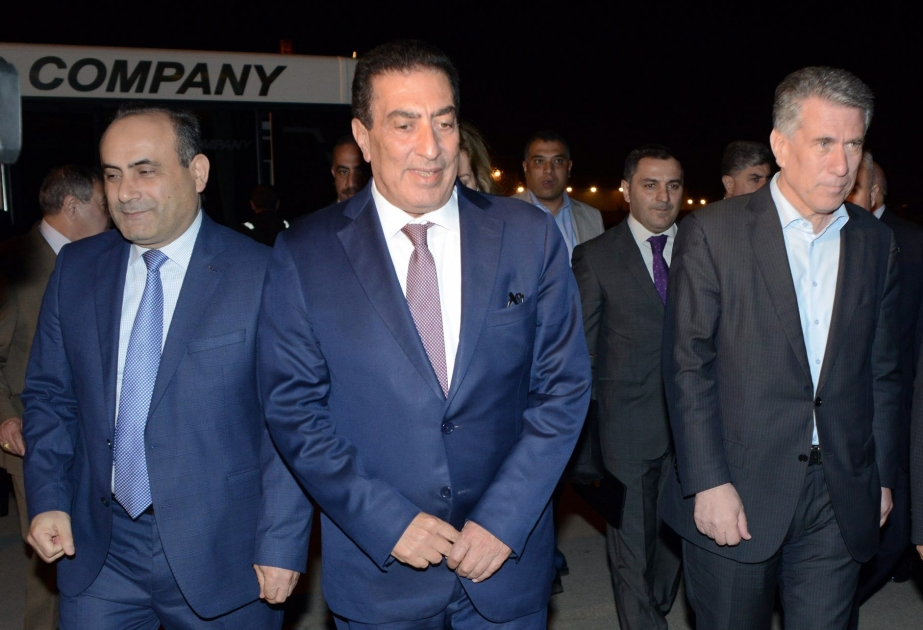 约旦众议院议长抵达阿塞拜疆进行正式访问