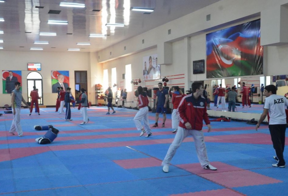“Baku-2017”yə hazırlaşan taekvando üzrə Azərbaycan millisinin açıq məşqləri olub