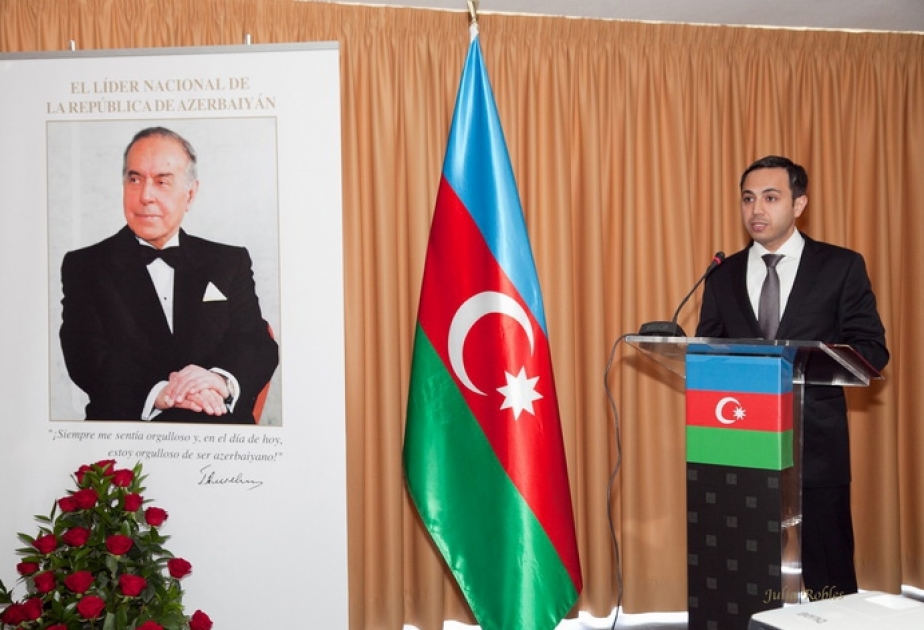 İspaniyada ulu öndər Heydər Əliyevin anadan olmasının 94-cü ildönümü ilə bağlı anma mərasimi keçirilib VİDEO