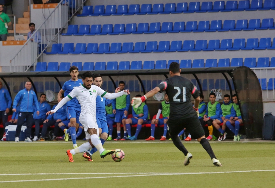 “Baku-2017“-Fußball: Aserbaidschan gewinnt gegen Saudi-Arabien