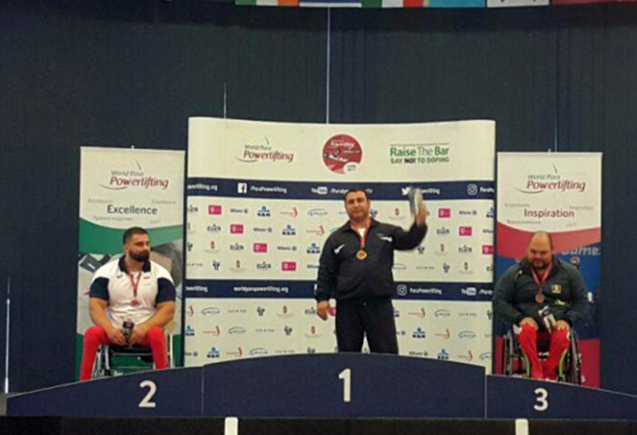 Azərbaycan paralimpiyaçısı pauerliftinq üzrə dünya kuboku yarışlarının qalibi olub