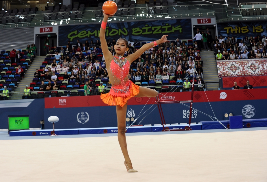 Individual qualification round of Rhythmic Gymnastics kicks off at Baku 2017
