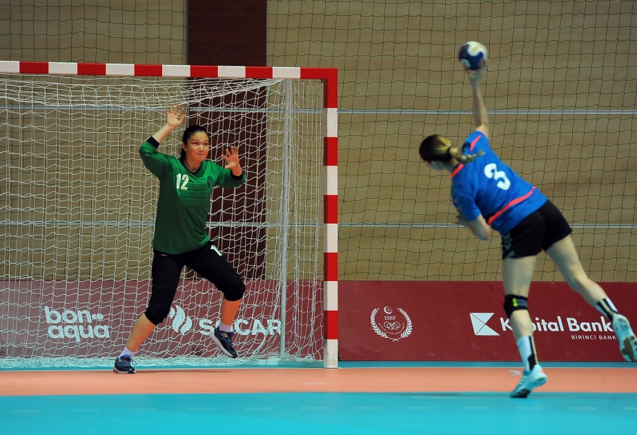 Bakou 2017/handball : les Azerbaïdjanaises se hissent en finale