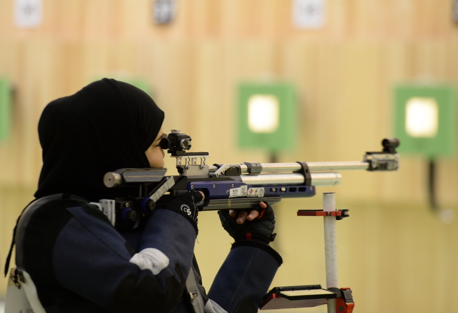 Победительницей в соревнованиях по стрельбе из пневматического ружья на 10 метров стала иранская спортсменка