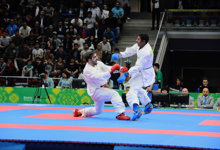 Azerbaijan’s Aghayev qualifies karate semi-final of Baku 2017