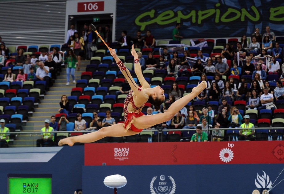 Bakou 2017 : la deuxième journée des épreuves qualificatives de gymnastique rythmique débutent