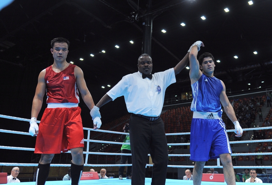 Bakou 2017/boxe : l’Azerbaïdjanais R. Rahimov se hisse en quarts de finale