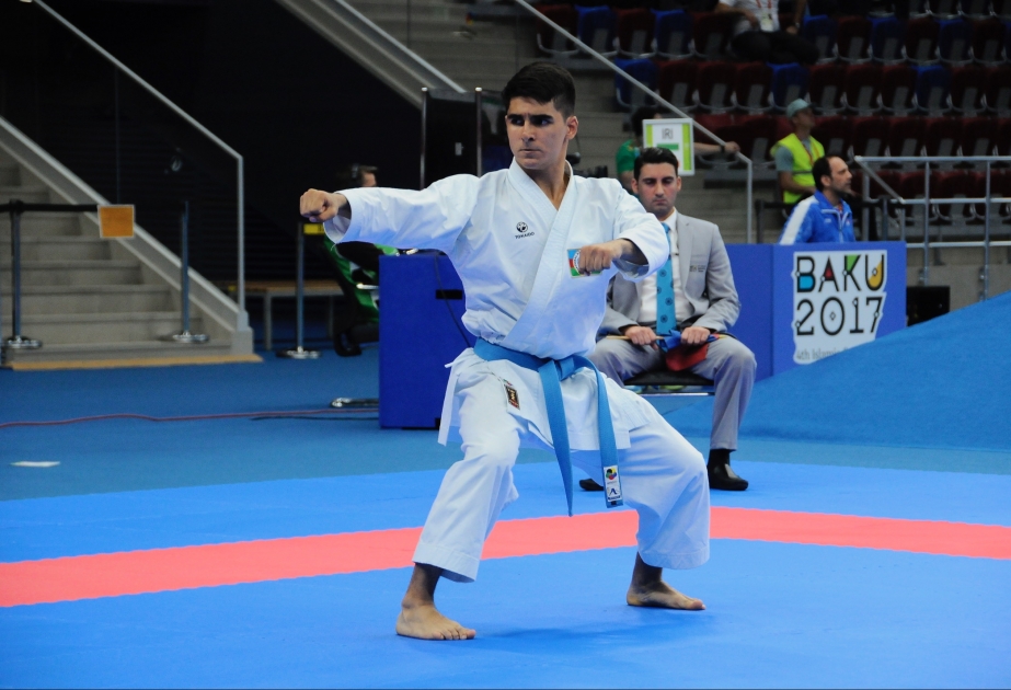 Another Azerbaijani karate fighter reaches quarter-final at Games