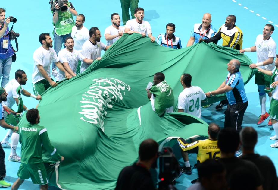 L’équipe d’Arabie saoudite de handball devient championne de Bakou 2017