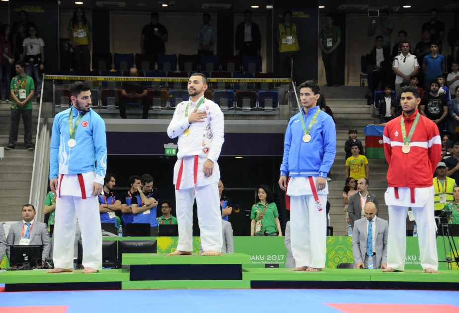 Azərbaycan karateçiləri “Bakı-2017”də beş qızıl, iki gümüş və üç bürünc medal qazanıblar