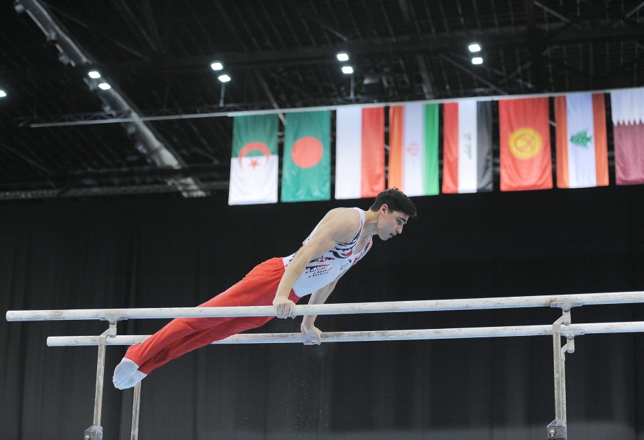 Bayramov adds parallel bars bronze to Azerbaijan`s medal haul