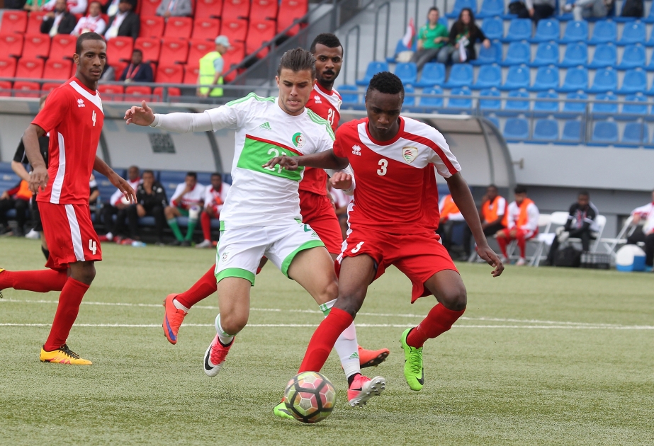 “Bakı-2017”: Futbol üzrə Əlcəzair və Oman yığmaları yarımfinala vəsiqə qazanıblar