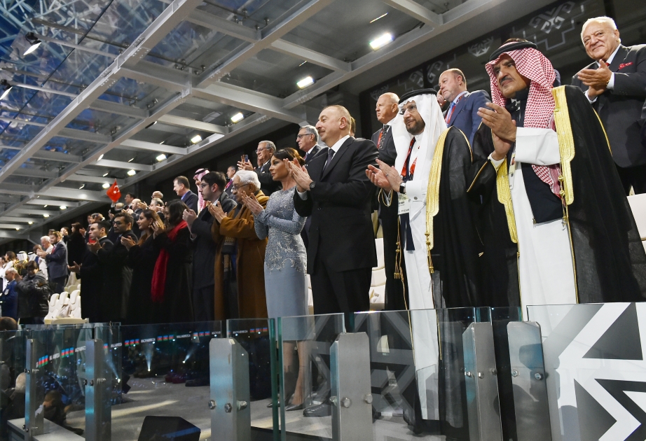 4th Islamic Solidarity Games kicked off with solemn Opening Ceremony at Baku Olympic Stadium President Ilham Aliyev declared the Games open